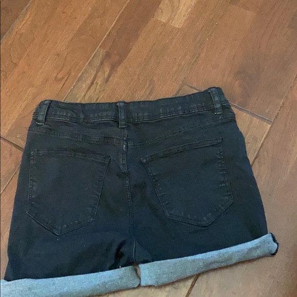 Black Route 66 cut off jean shorts size 25 - Picture 5 of 5